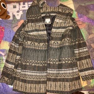 Mossimo Wool Wrap Coat